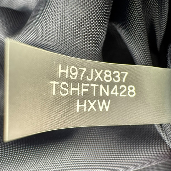 TOMMY HILFIGER Blazer Jacket‎ Women's 12 Gray Navy Preppy Elbow Patches Fitted - Picture 9 of 14